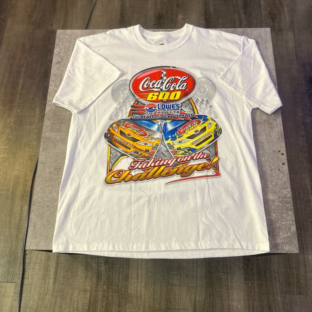 Coca Cola White Short Sleeve Tee
